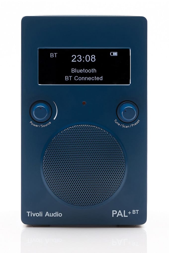 Tivoli Audio - PAL+Bluetooth - Draagbare DAB+ radio - Blauw