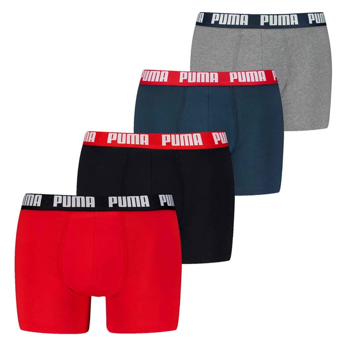 PUMA BASIC BOXER Mannen 4P - Maat M