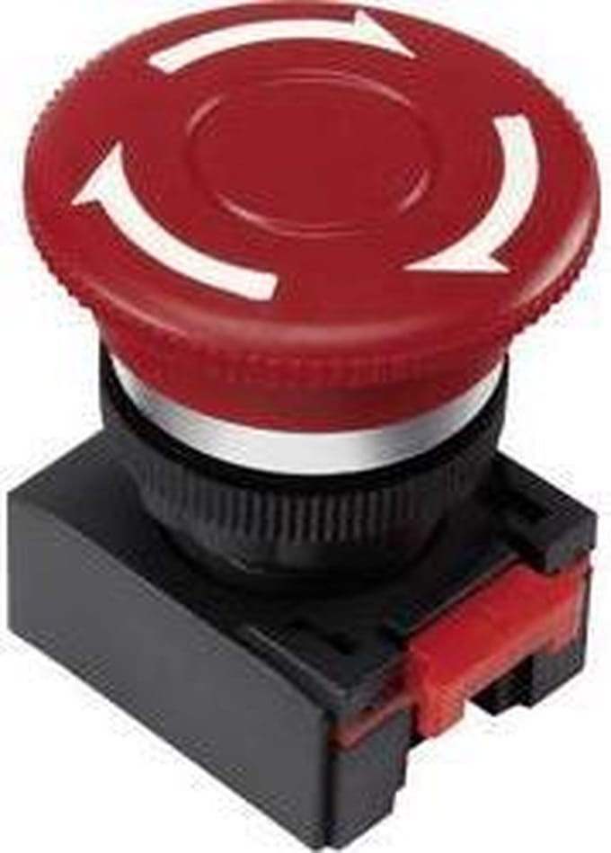 TRU COMPONENTS LAS0-K-TSA Noodstopschakelaar 1 stuk(s)