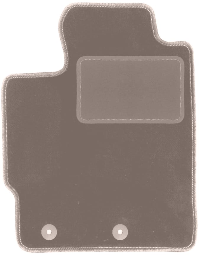 Beige bestuurdersmat voor: Toyota Verso-S minivan (2010-2015)