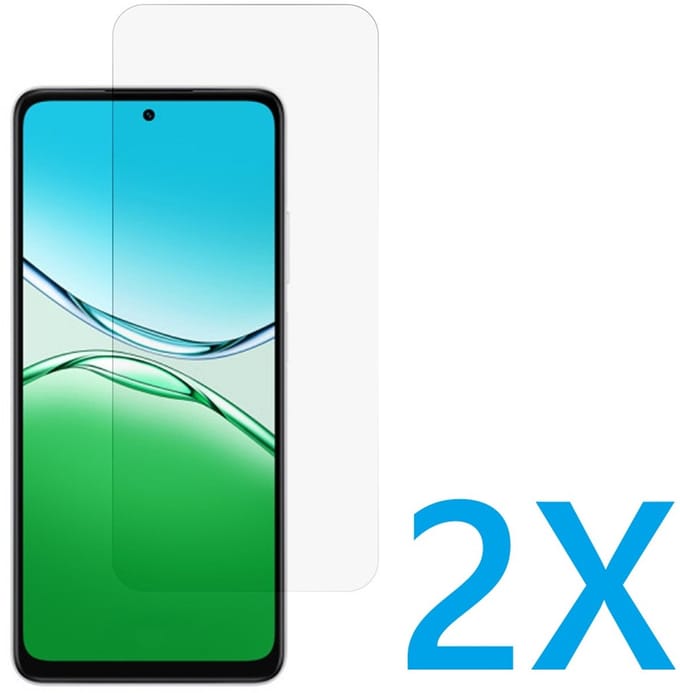 Glasplaatje Geschikt voor: Xiaomi Redmi A5 - 2x Screenprotector - screen protector - glas - bescherm - beschermglas