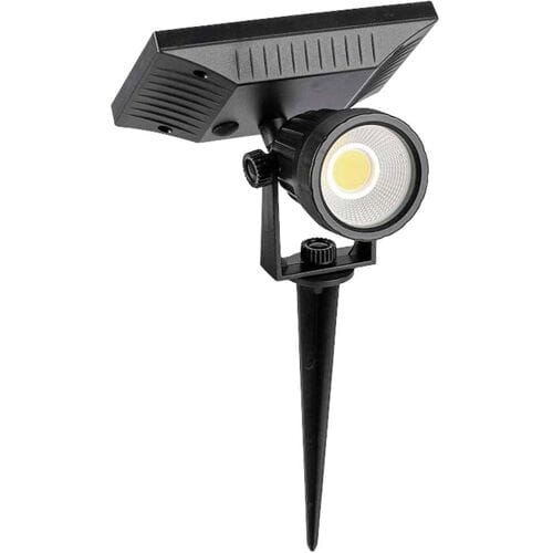 V-TAC VT-952 Solar Spike Lights - IP65 Waterdicht - Zwart - 2W - 40 Lumen - 3000K