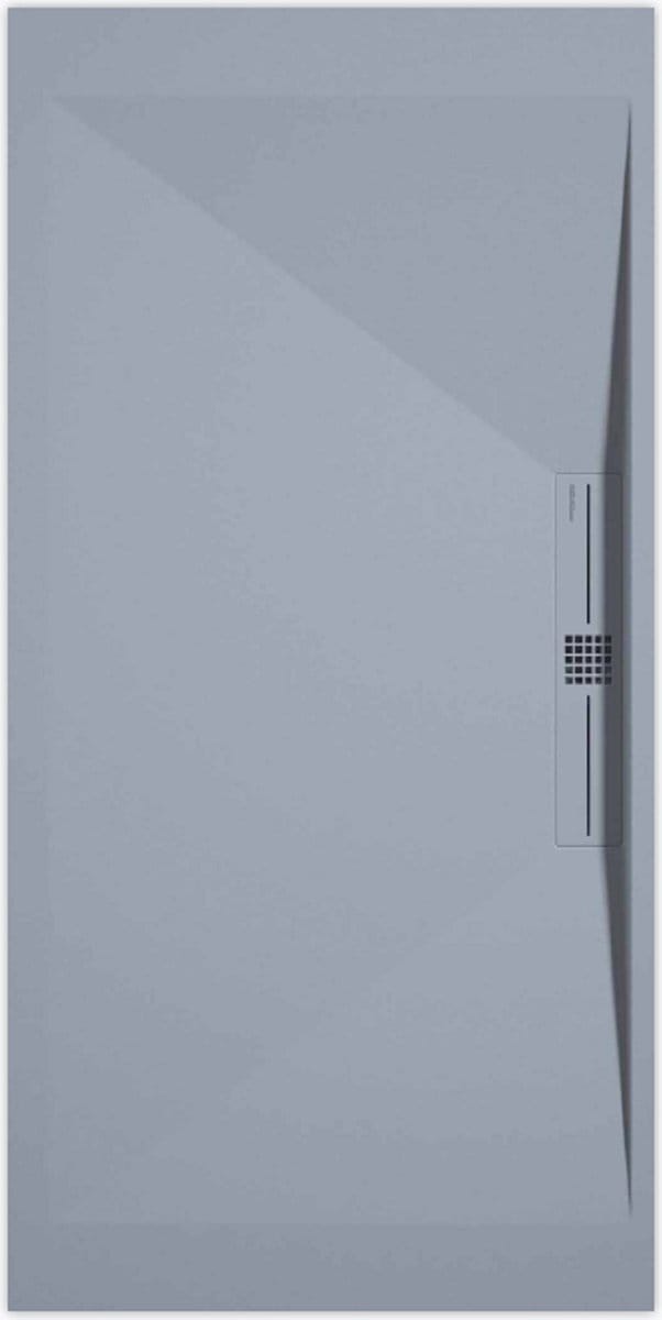 Sanifun douchebak Stone Side Gray Smooth 900 x 900 P