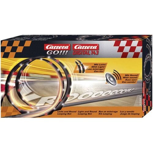 Carrera Go!!! Racebaanonderdeel - GO!!! Looping met Licht en Geluid voor onderdeel