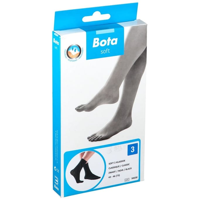 Bota Soft 2 Klassiek Zwart 43-46 Overige
