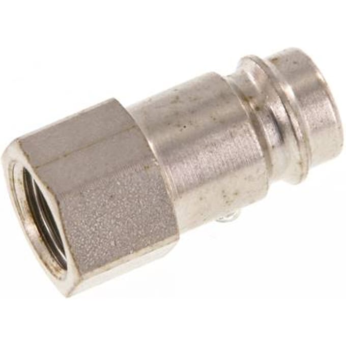 Gehard staal DN 10 Luchtkoppeling Insteeknippel G 1/4 inch Binnendraad