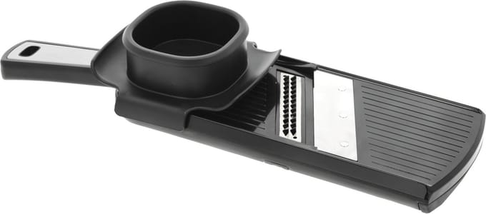 HOLM Mandoline 32,6 x 9,9 x 6 cm Zwart/Staal