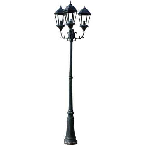 vidaXL LED Buitenlamp - Ovaal, Zwart, 50 cm