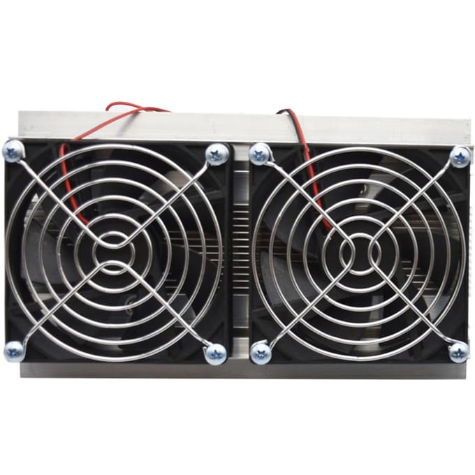 Kit de système de refroidissement thermoélectrique Peltier, Double ventilateur
