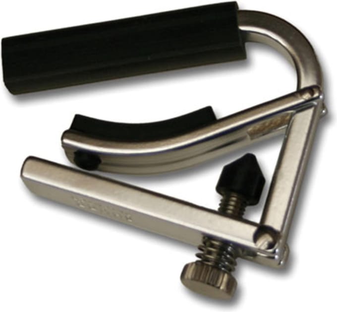 Capo voor Ukelele UKE Lichtgewicht Chroom