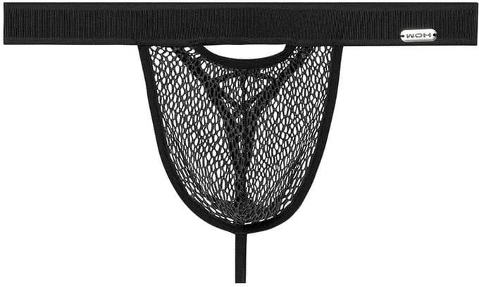 WOH heren microfiber G-string night universe zwart