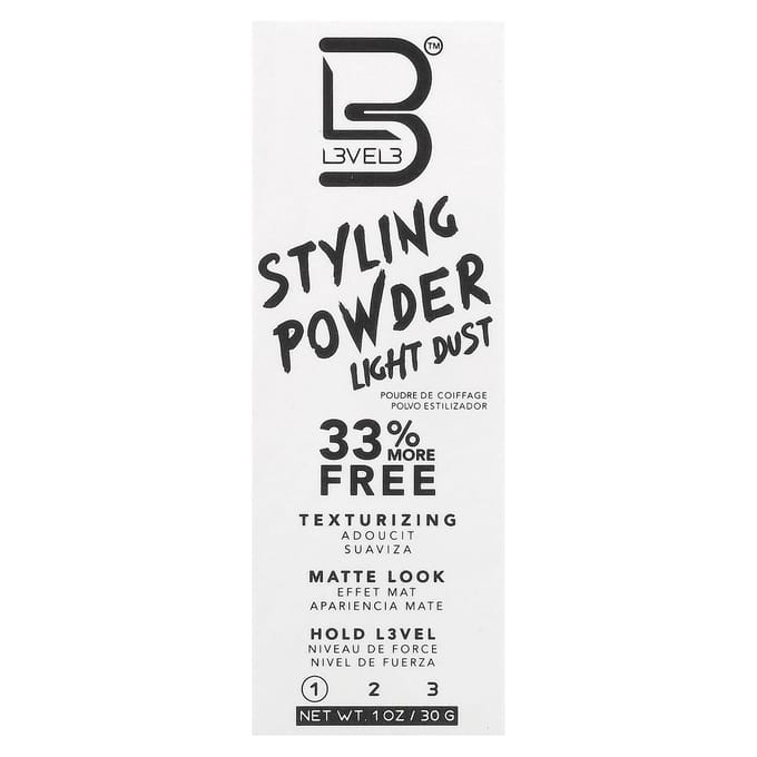 Stylingpoeder niveau 3, licht poeder, 30 g (1 ons) white