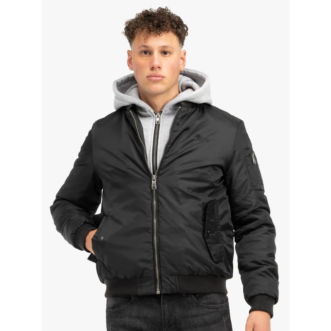Lonsdale Clifton All Seasons-jas met capuchon, getailleerd model