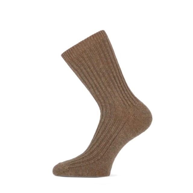 MarcMarcs Unisex sokken Kasjmier - 38 - Bruin