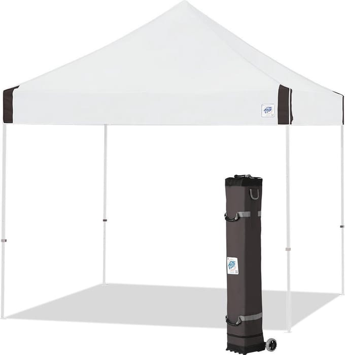 E-Z UP Vantage Professionele easy-up tent - 3x3m - Wit Frame - Wit Dak