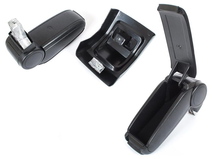 Modecar Focus Mk2 - Auto Armsteun - Zwart - Tkanina
