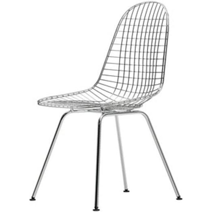 Vitra - Wire Chair DKX - verchroomd - zilver
