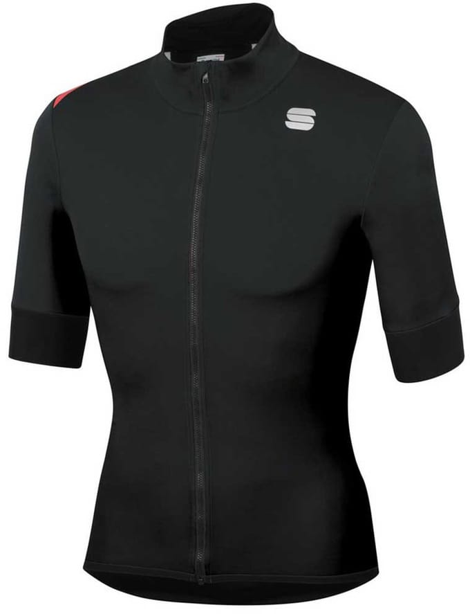 Sportful FIANDRE LIGHT NO RAIN fietsjas korte mouwen Black - Mannen - maat 3XL