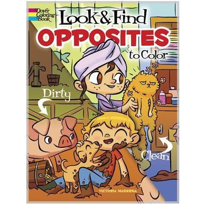 Look & Find Opposites To Color - Victoria Maderna
