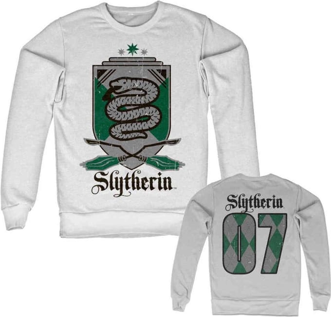 Harry Potter Sweater/trui -S- Slytherin 07 Wit