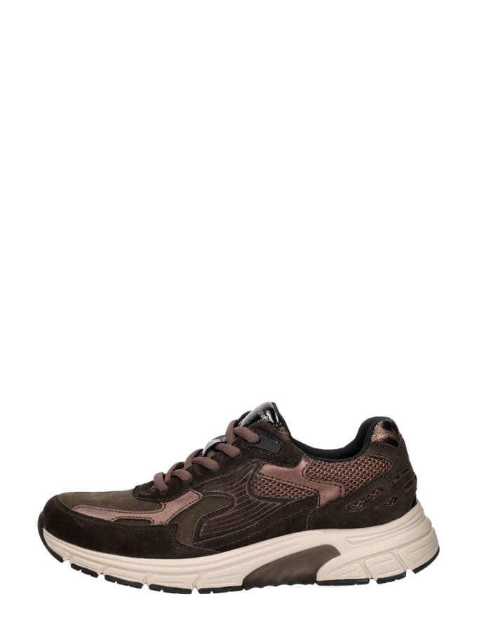 Gabor Rollingsoft Sneakers bruin Suède - Maat 8,5