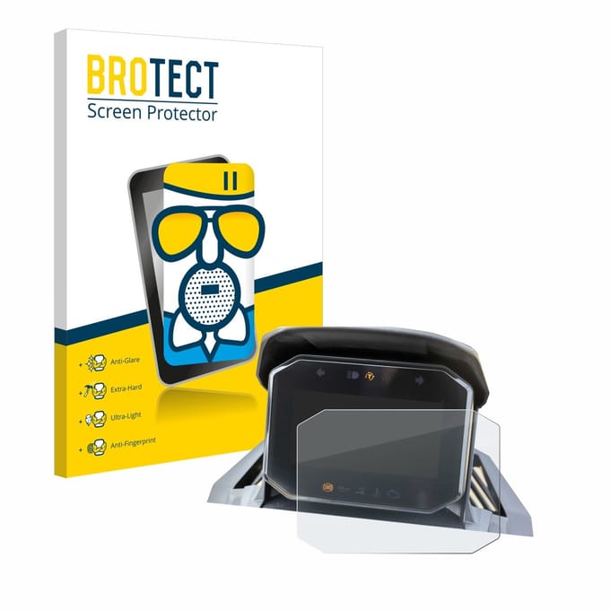 BROTECT - Screenprotector voor Honda ADV350 4" - Folie Beschermfolie Beschermglas matte