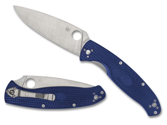 Spyderco Zakmes Resilience Lightweight Blue CPM S35VN PE