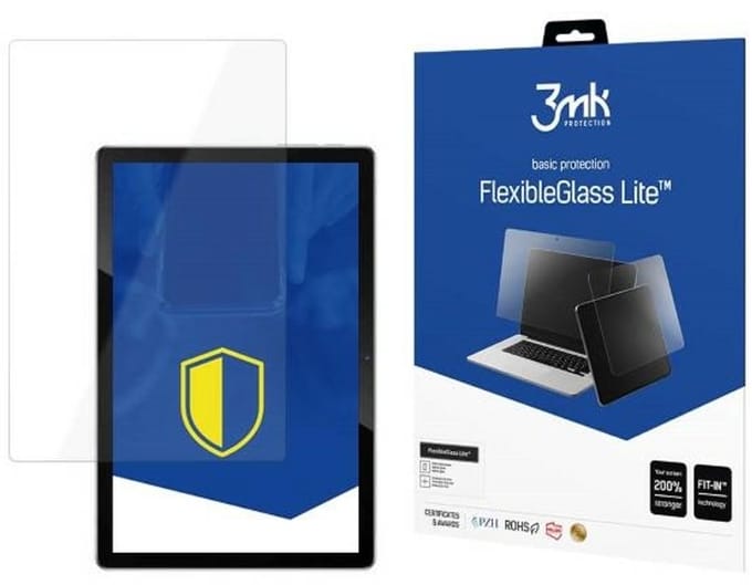 3MK FlexibleGlass Lite - Schermbeschermer - Samsung Galaxy Tab A7 2022 - Hybride Glas - Flexibel