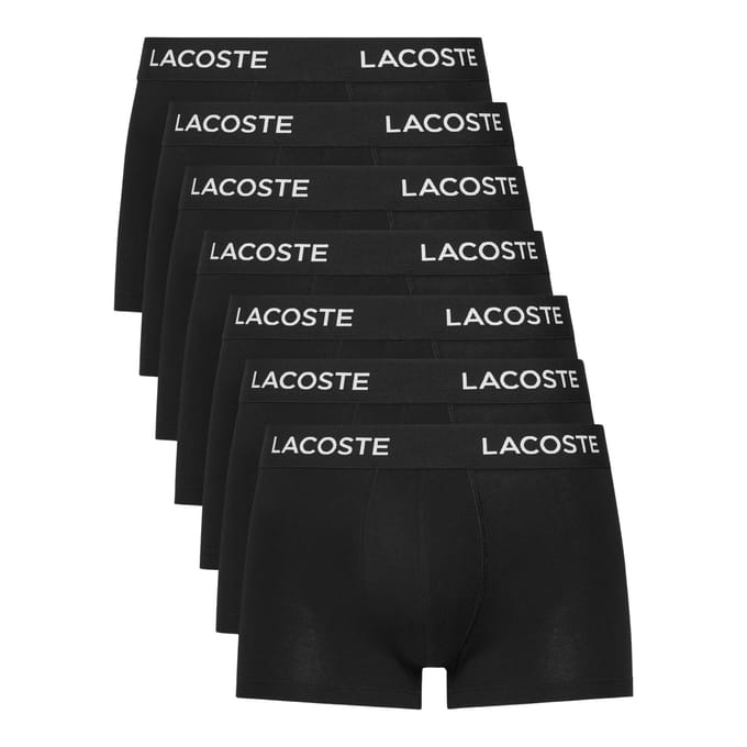 Lacoste Stretchcotton Trunk Boxershorts Heren (7-pack) - Maat M
