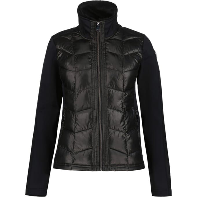 LUHTA - pallastunturi - Ski jack midlayer dames - Zwart
