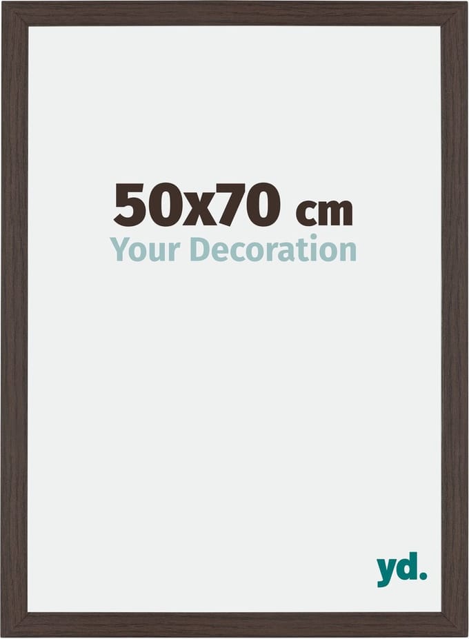 Your Decoration - Fotolijst 50x70 cm - MDF - Eiken Donker - Mura
