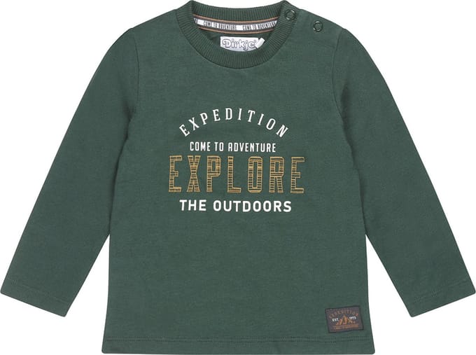 Dirkje U-EXPLORE Jongens T-shirt - Maat 68