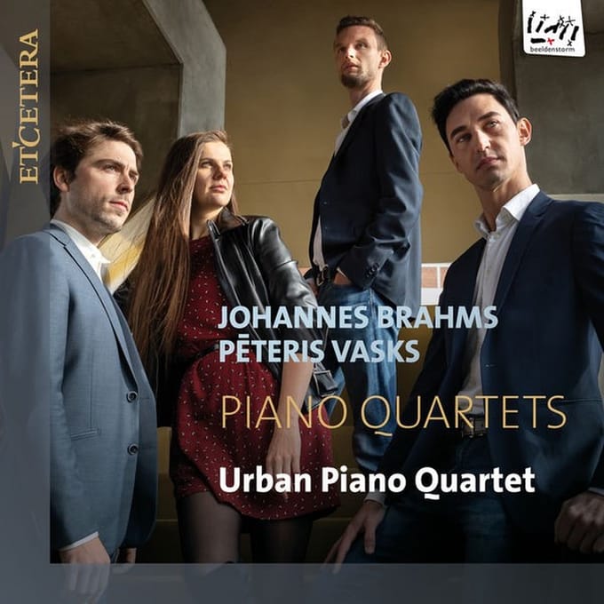 Urban Piano Quartet - Johannes Brahms | Peteris Vasks: Piano Quartets (CD)