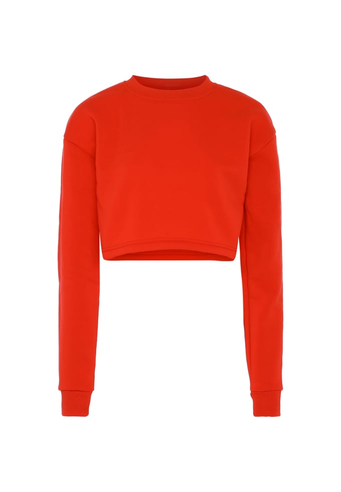 Mymo Sweatshirt Dames rood
