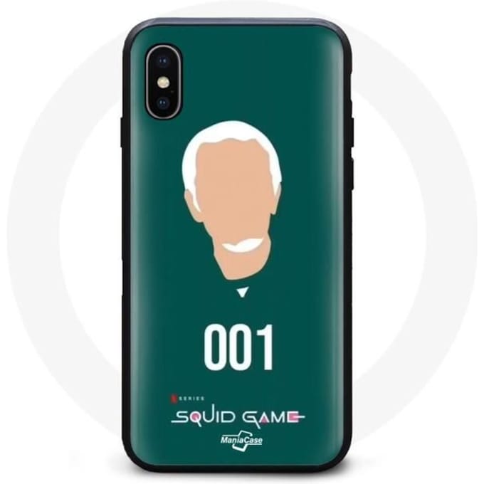 Coque Iphone XS Max Squid Game Oh Il Nam No 001