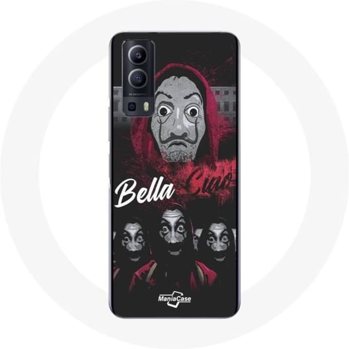 Vivo Y72 hoesje La casa de papel bella ciao-logo
