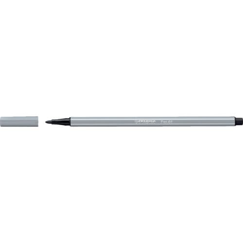 STABILO Pen 68 - Premium Viltstift - Middel Koud Grijs - per stuk