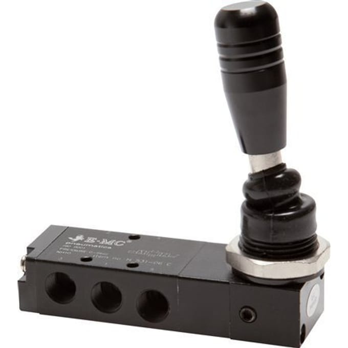 5/3 G1/8 '' Middendruk Handbediend Hefboom Ventiel 0-8bar/0-112psi E.MC