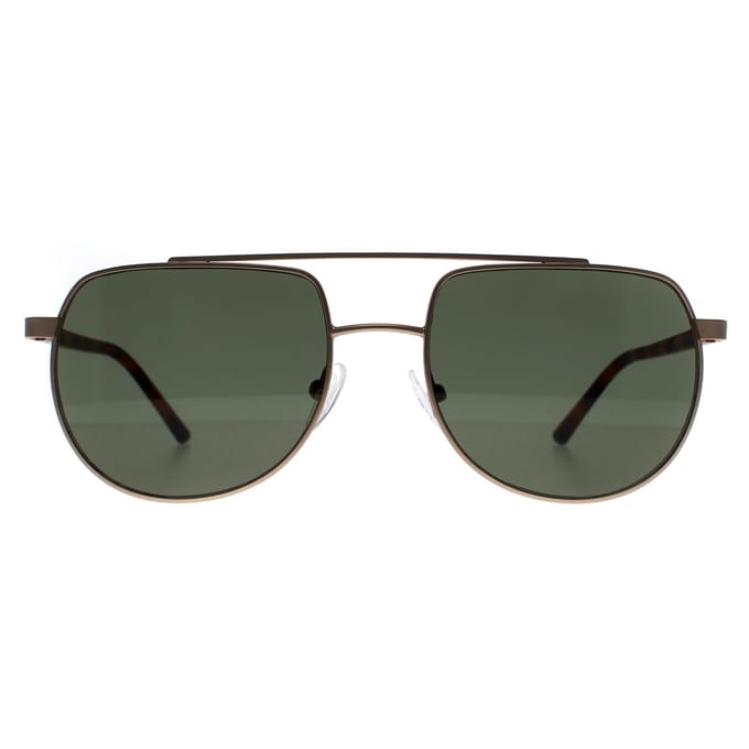 Calvin Klein CK20301S 716 mat licht goudgroene zonnebril