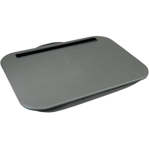 VALUE schootblad / laptop-/tabletblad met kussen, grijs
