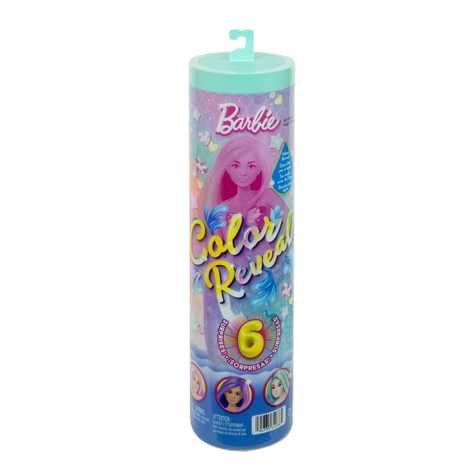 Barbie color reveal mermaid gems