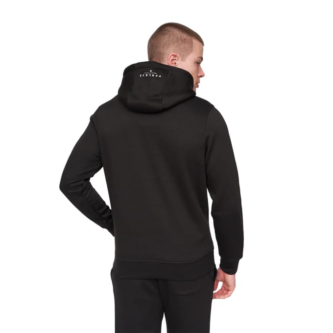Henleys Heren Curveball Hoodie (Zwart)