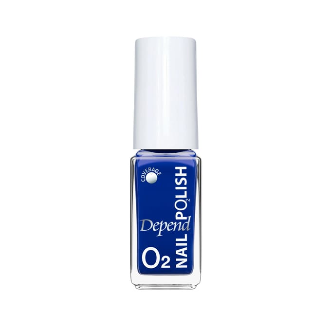 Depend Cosmetic | 02 Nail Polish | nagellak | koningsblauw | nr.802 | 5ml