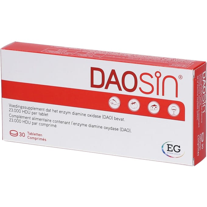 Daosin Voedingssupplement Spijsvertering 30 Tabletten