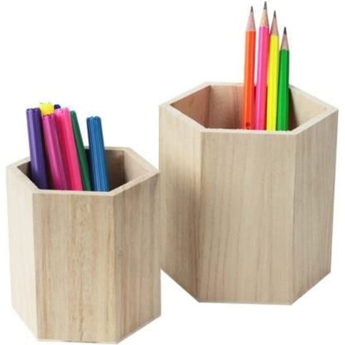 Artemio 2 houten potten