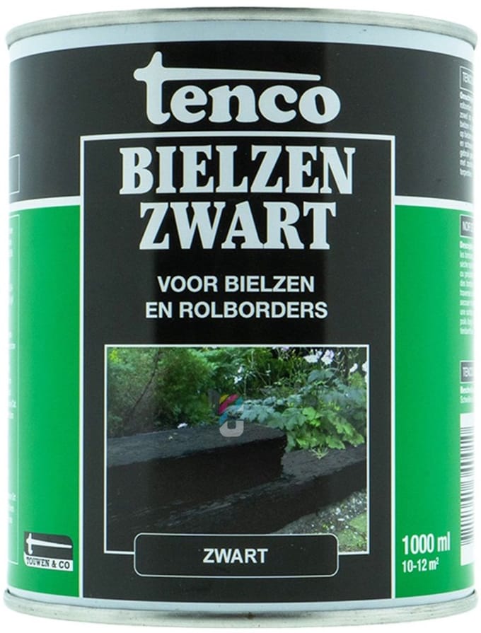 Tenco Buitenbeits - Zwart - Zijdeglans - 1l