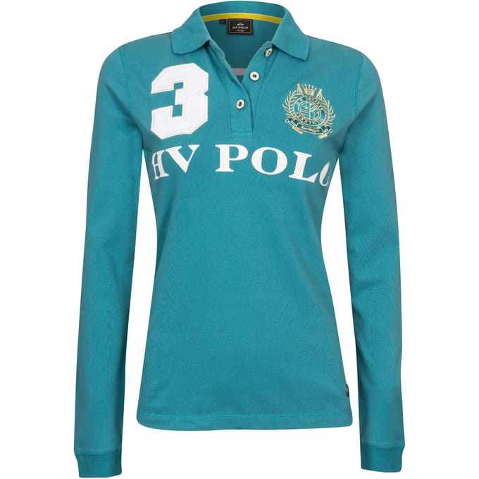 Damespolo met lange mouwen HV Polo Favouritas