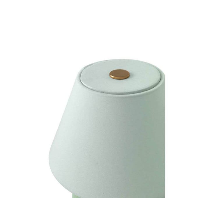 Globen Lighting IRIS accu-tafellamp, groen, hoogte 23 cm, G4