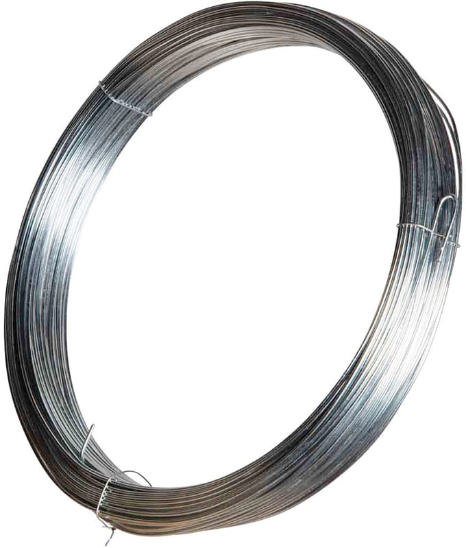 Spandraad 2.50mm 100m zwaar verzinkt.