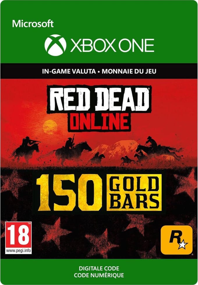 Red Dead Redemption 2: 150 Gold Bars - Xbox One Download